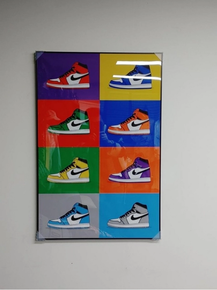 나이키 조던 신발 팝아트 그림 액자 인테리어소품 조던1 이미지