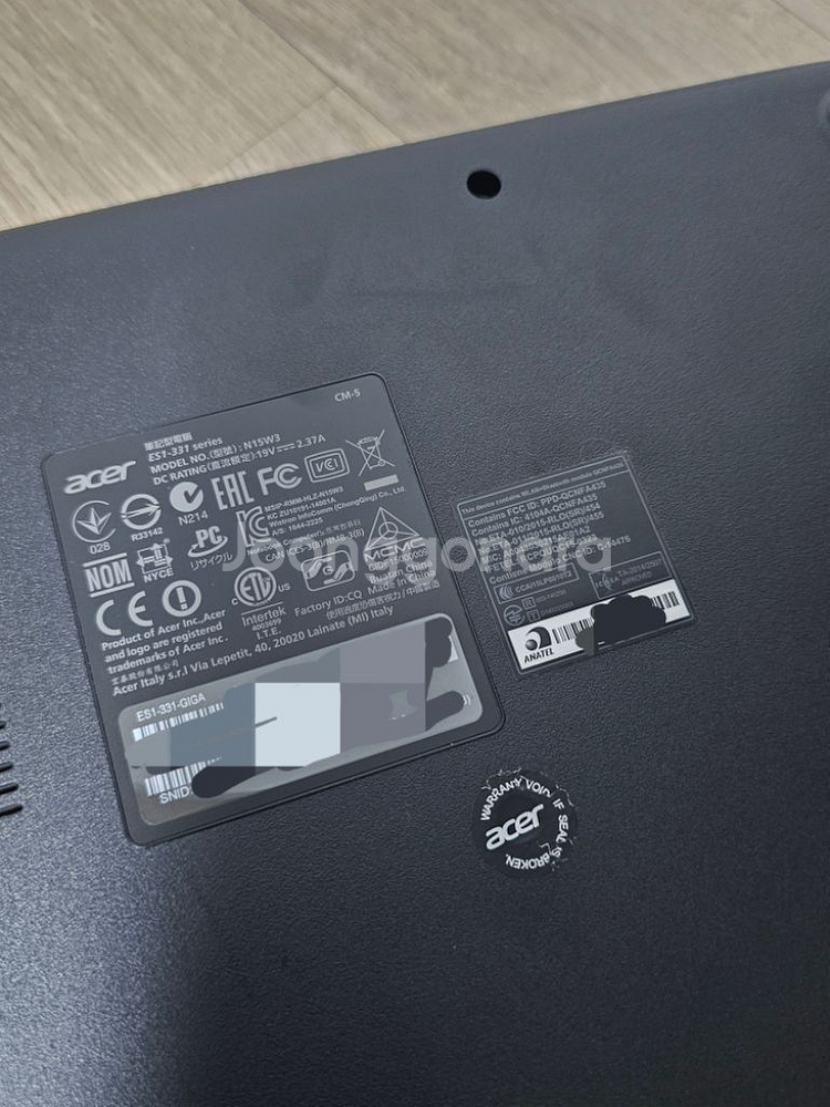 ACER Aspire ES 13 노트북(13인치)--7
