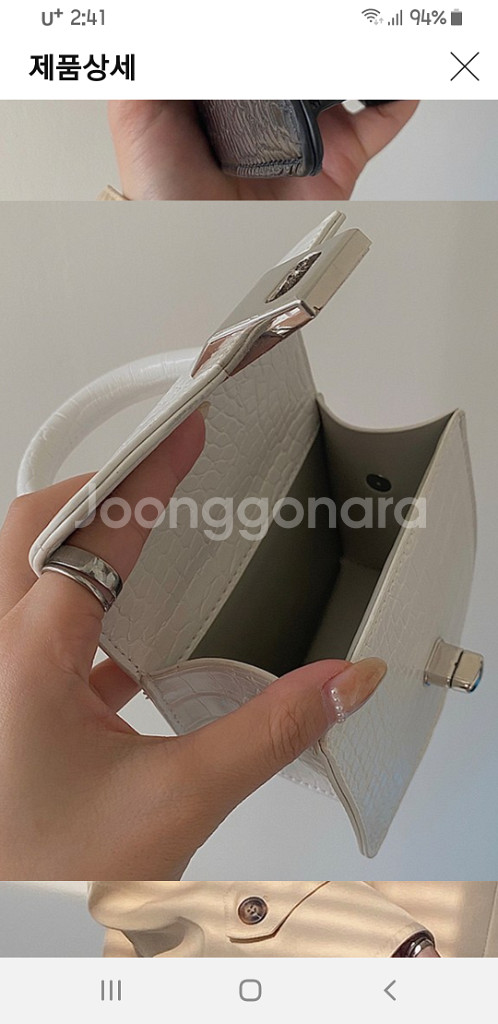 미니 토트백 숄더백--7