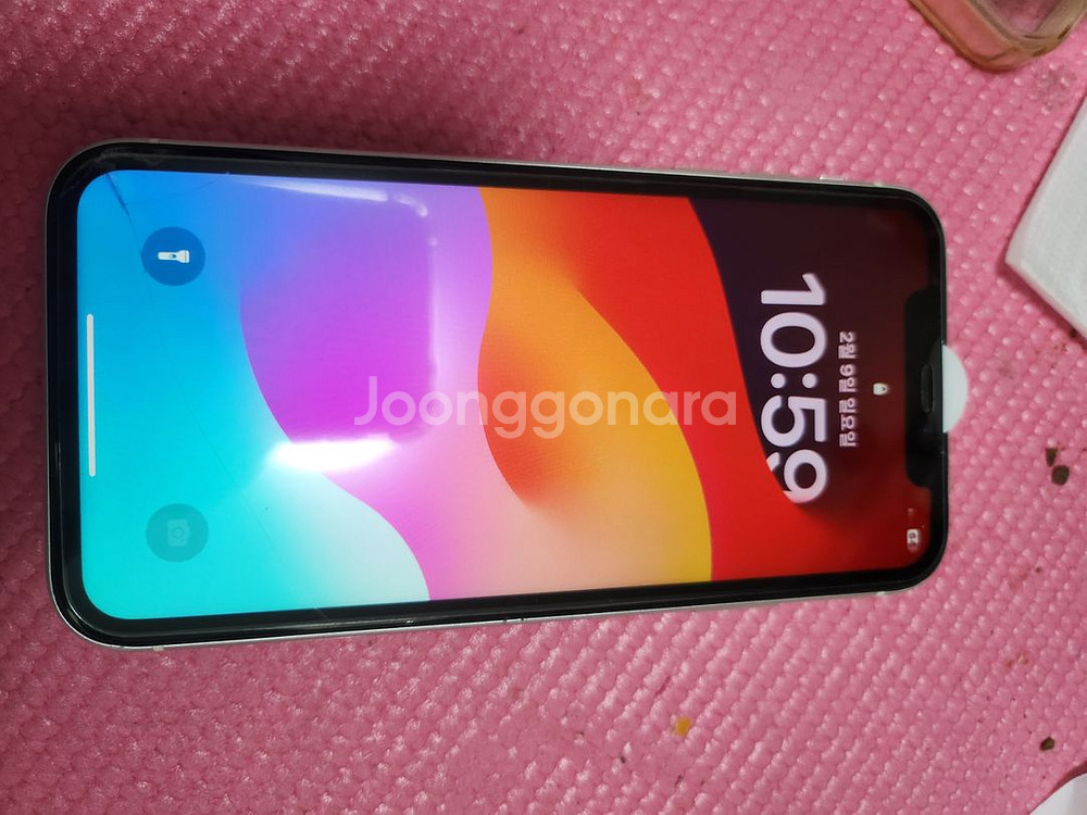 아이폰xr64gb80%단품--9