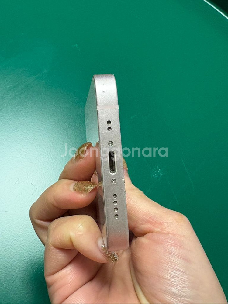 아이폰 공기계 미니 13 핑크 256G 중고 핸드폰 팝--5