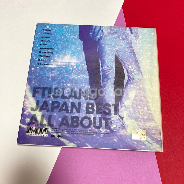 [중고음반/CD] 에프티아일랜드 일본발표곡 번안베스트--1