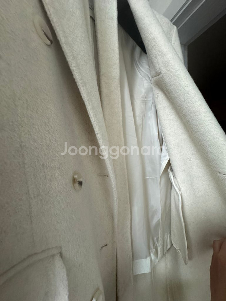 앙고라 핸드메이드 울 코트--2