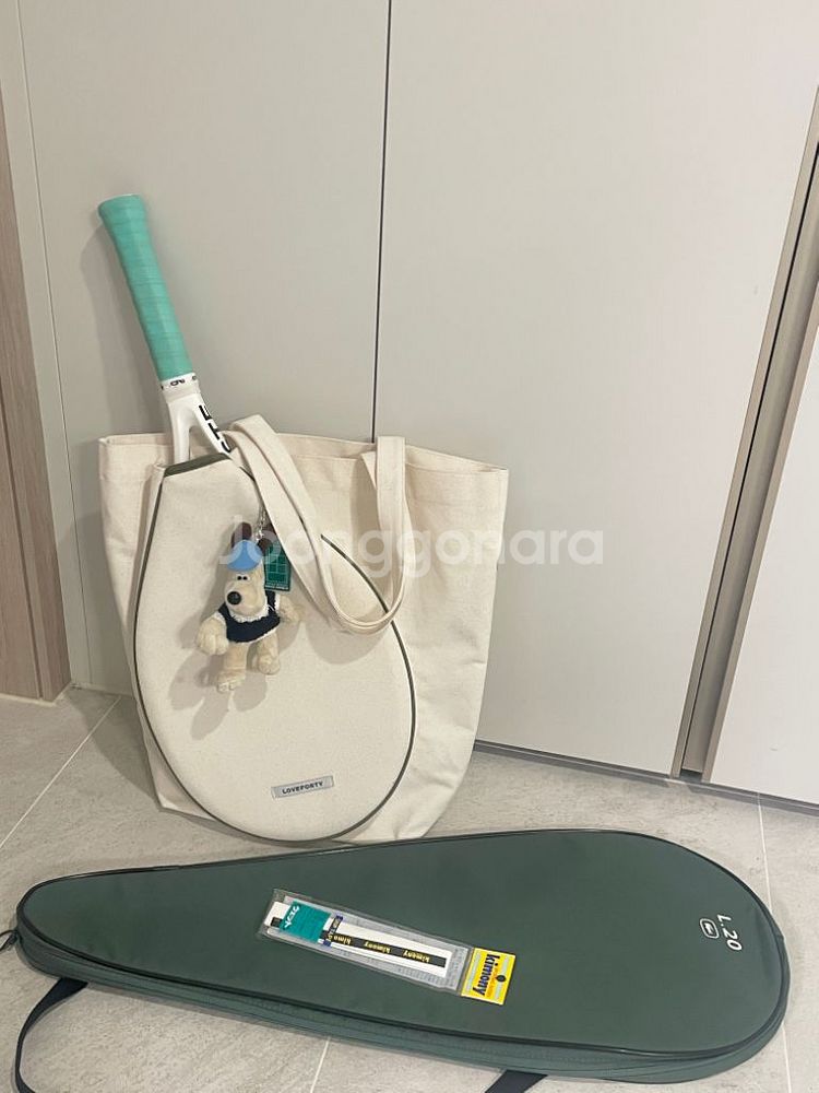 라코스테 테니스라켓 L20L+러브포티가방--5