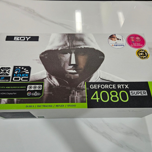 갤럭시 RTX 4080 SUPER SG OC 화이트!~