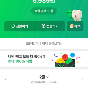 네이버페이포인트5000원