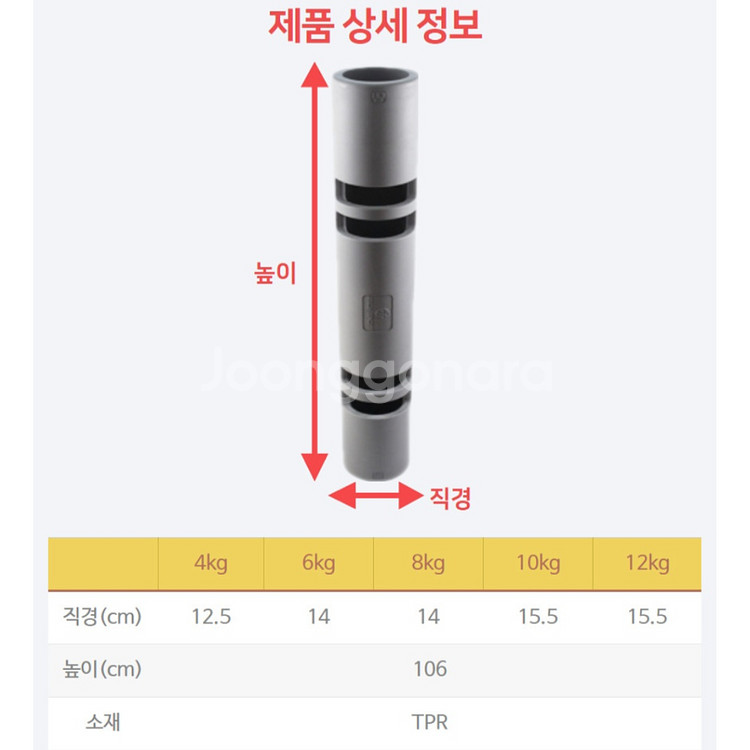 부산) 이노이 바이퍼(VIPR) 4kg, 8kg--3