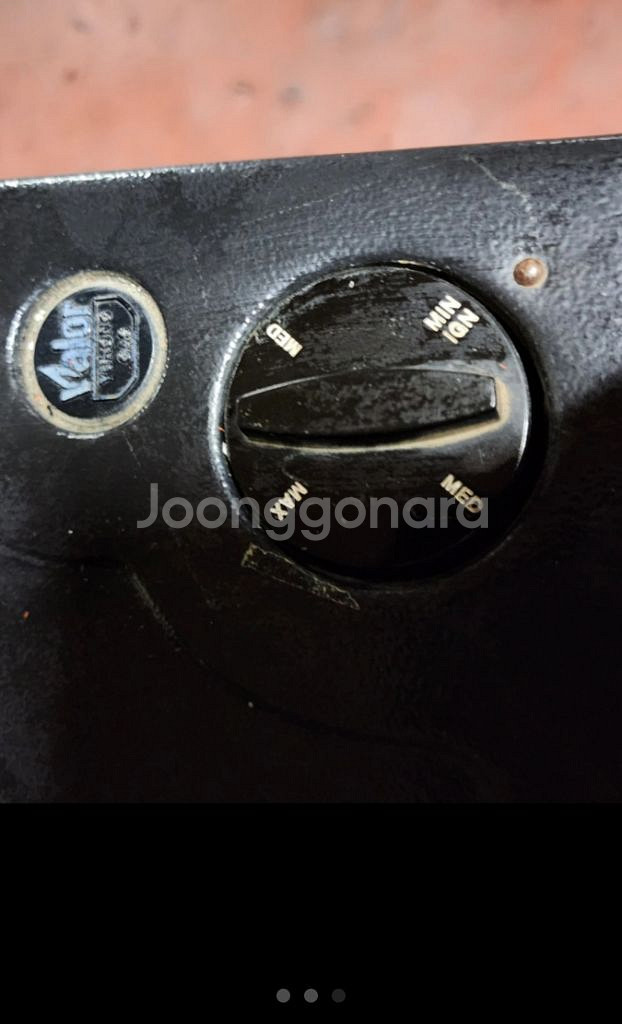 부탄가스난로 가스통포함 정상작동--1