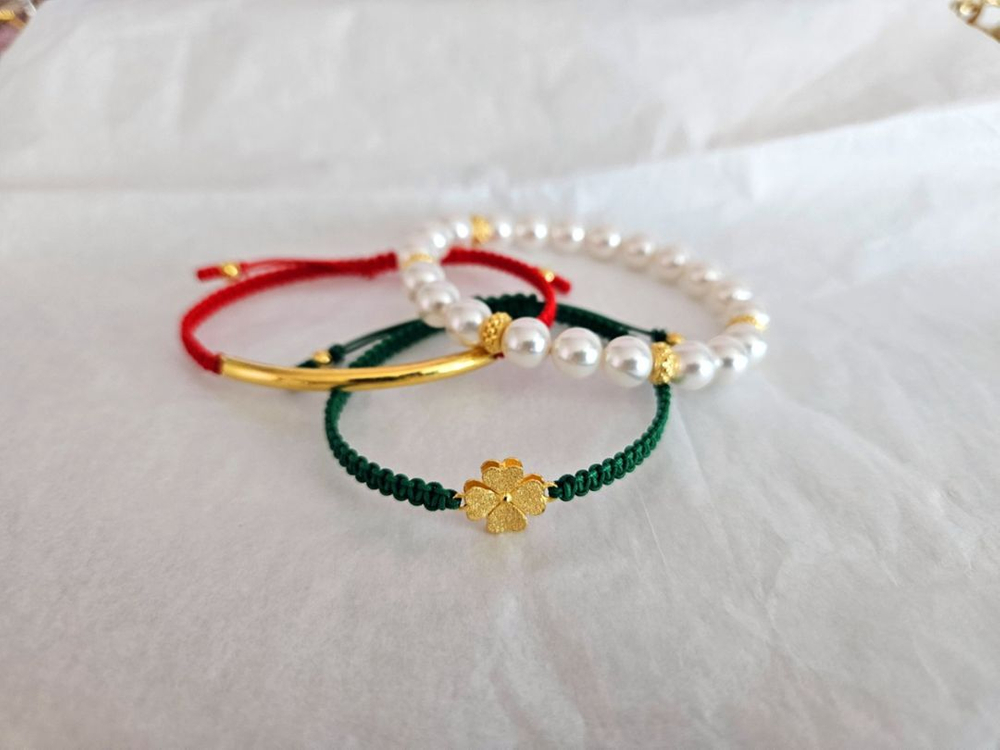 순금팔찌 이미지