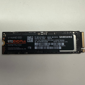 삼성 970evo plus ssd 1TB