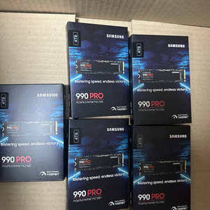 990PRO 4TB 미개봉 새상품