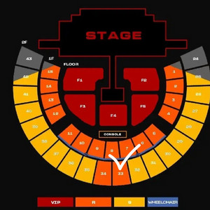 2ne1콘서트 막콘 연석