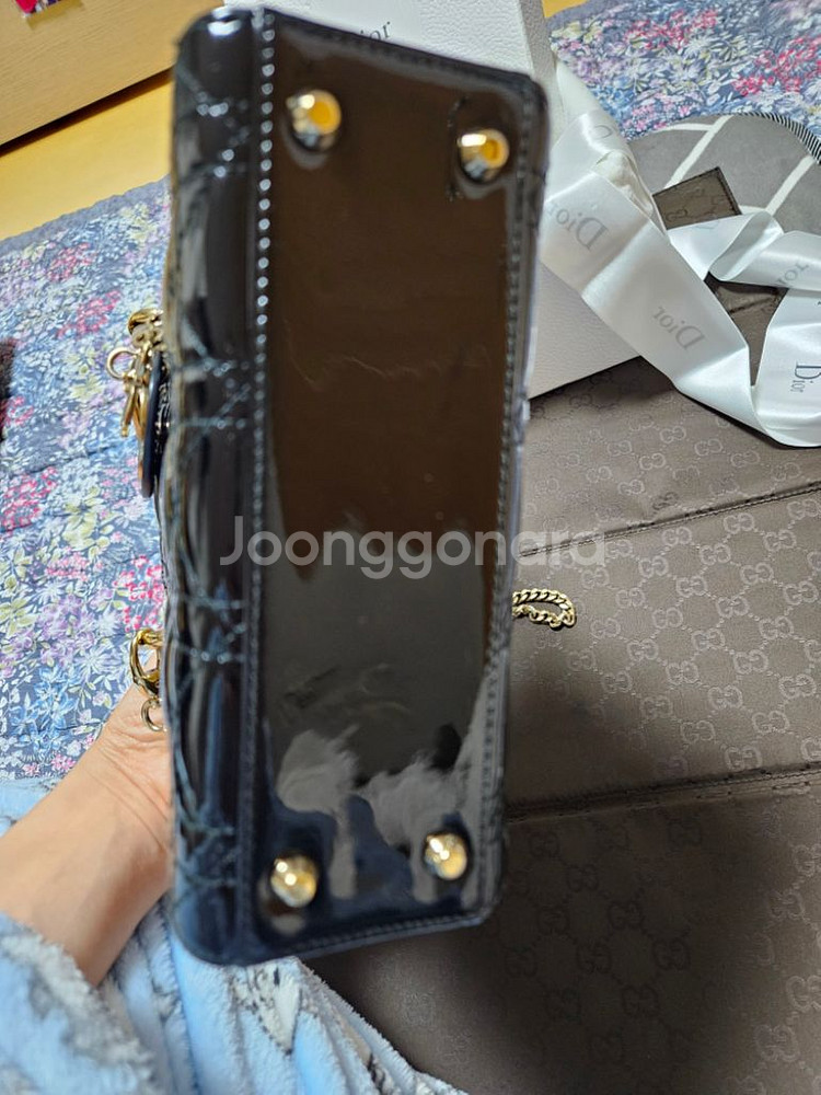 디올 레이디 미니 페이던트--9