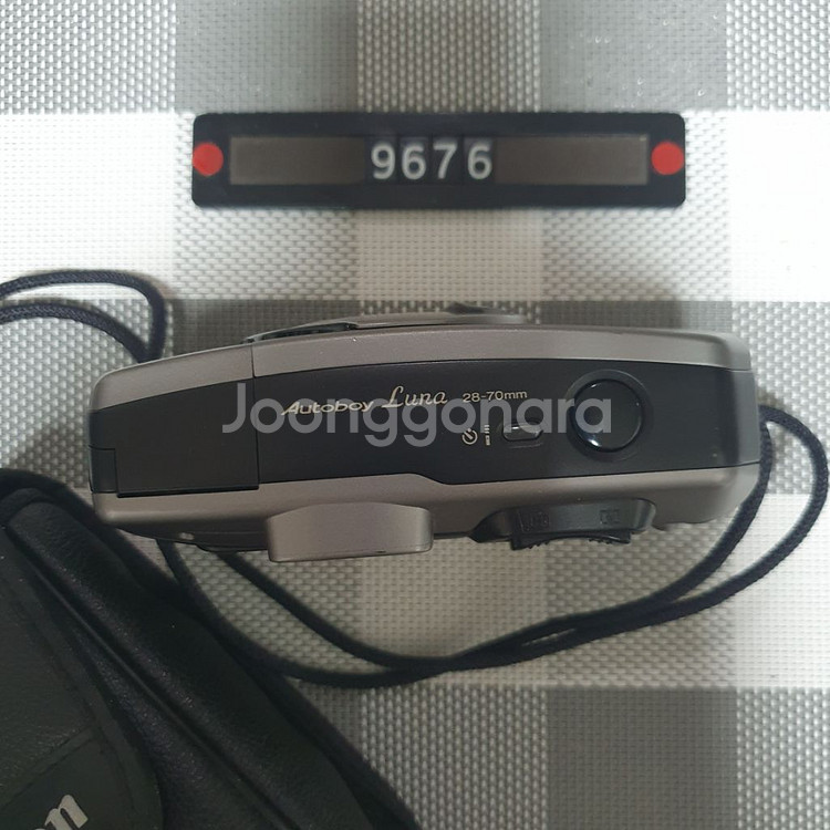 캐논 오토보이 루나 28 파노라마 필름카메라 파우치포함--2