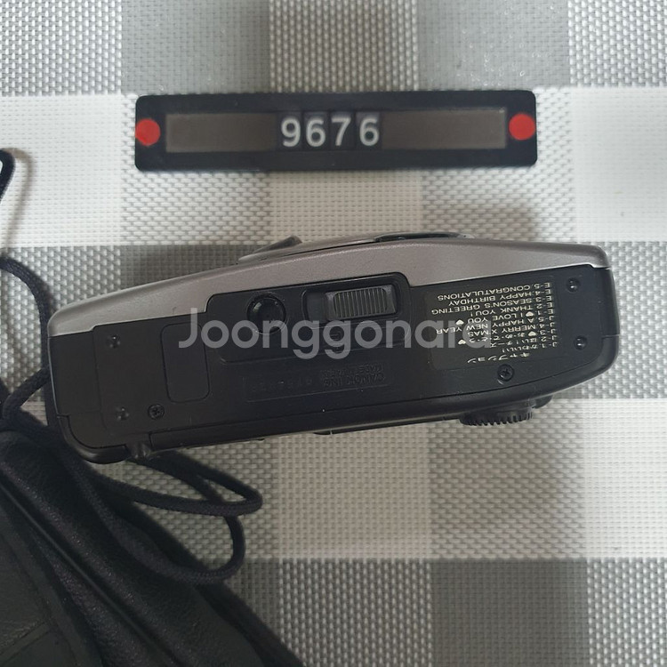 캐논 오토보이 루나 28 파노라마 필름카메라 파우치포함--4