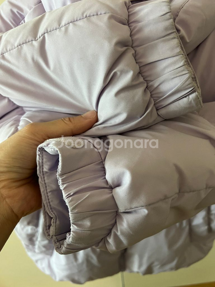 블랙야크 bko 유니푸퍼 덕다운 130 판매합니다--2