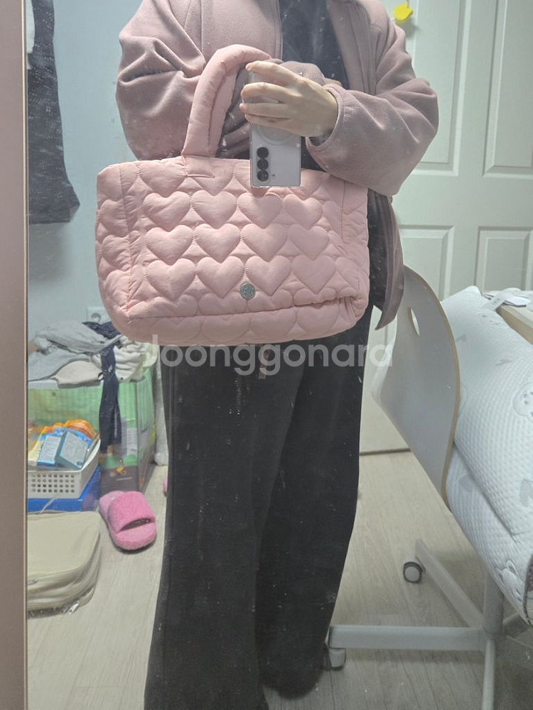 (미사용 새제품) 스타벅스 디어러브 하트풀 토트백--2