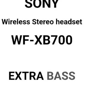 [소니코리아 정발제품] SONY XB700 베이스이어폰