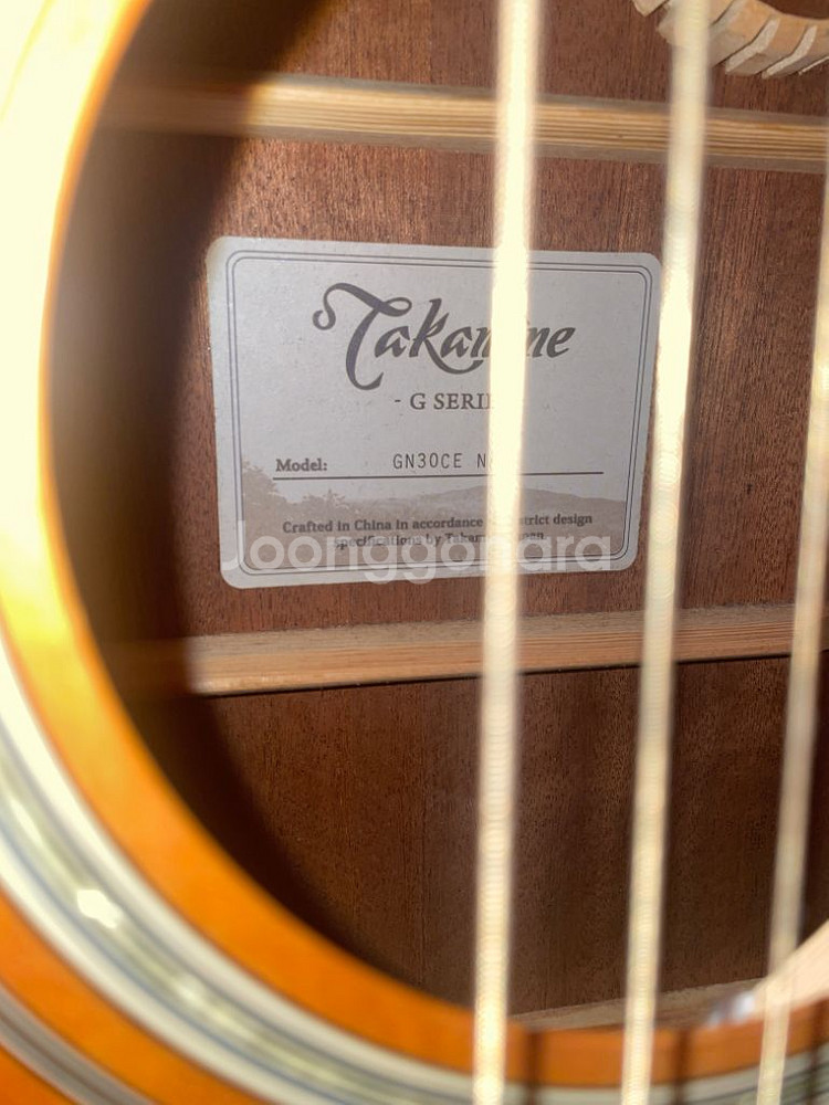 Takamine GN30CE 어쿠스틱 기타 픽업o--1