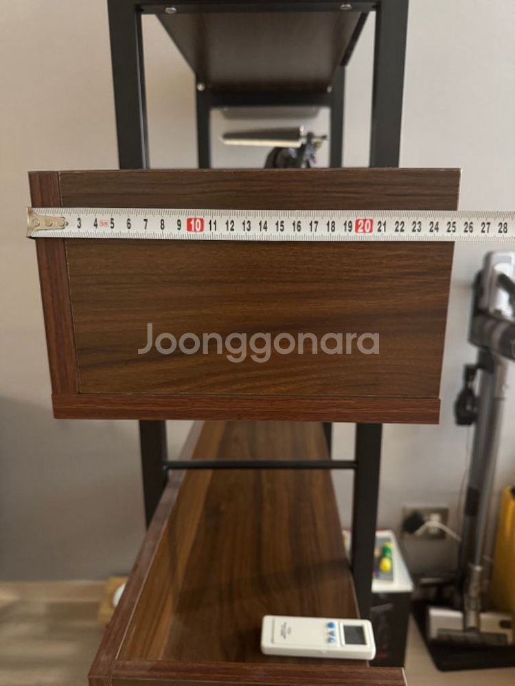 철제 5당 책장--2