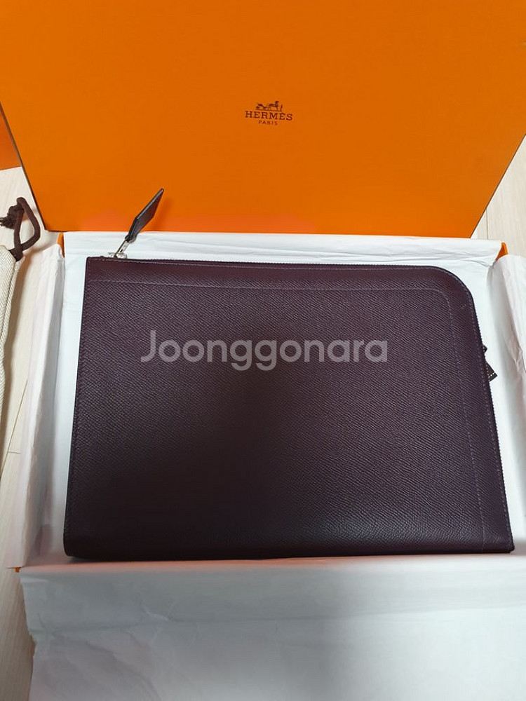 정품 에르메스 클러치--0