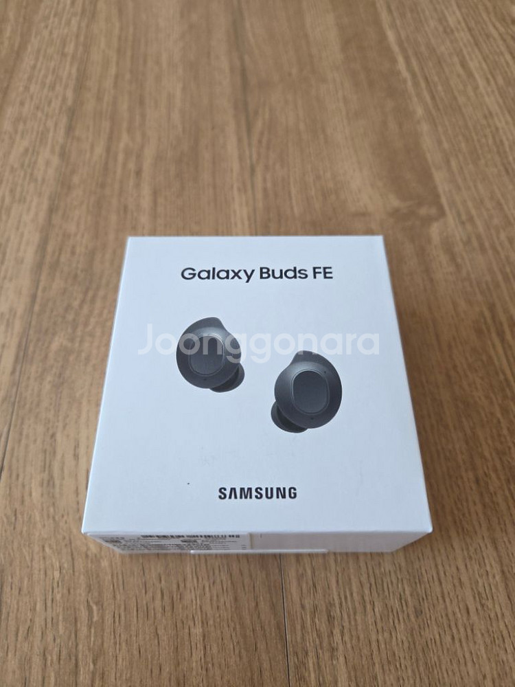 갤럭시 버즈 fe 미개봉 새제품(검정)--0