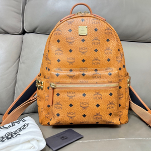 정품 mcm 백팩