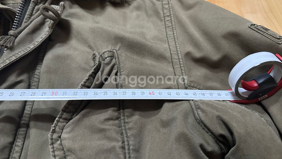 아베크롬비 윌콕스 빈티지 야상 패딩 자켓--3