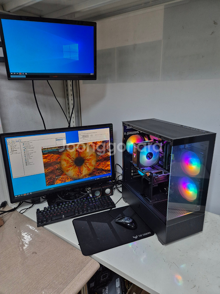 라이젠 5700X+RX6600XT+16GB 게이밍PC--1