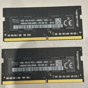 아이맥 ddr4 노트북 메모리 4gb x 2