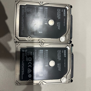 hgst 2.5인치 노트북 hdd 팔아요