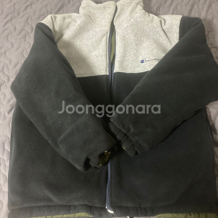 챔피언 양면 후리스 자켓--1