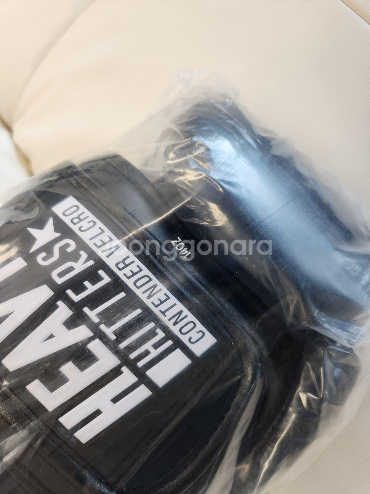 헤비히터 컨텐더 벨크로 복싱글러브 H3 14oz 블랙--4