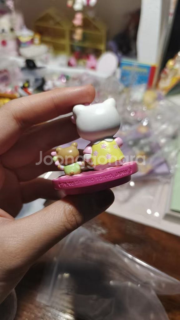 고전 키티 당고 피규어 방꾸 가챠 리멘트--1