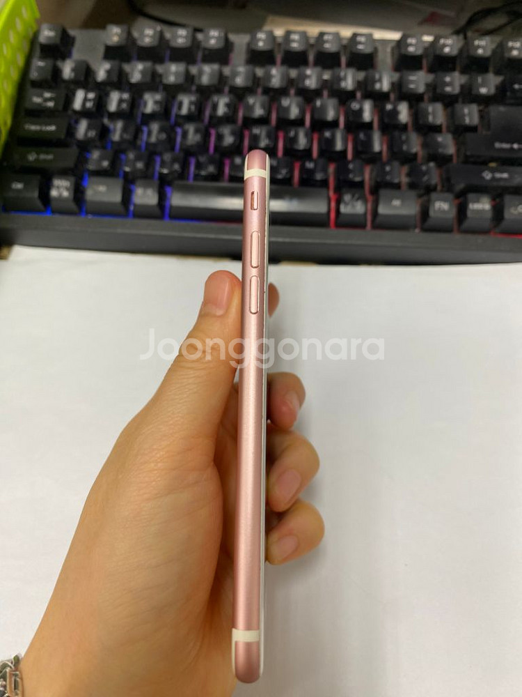아이폰7 로즈골드 SS급 32GB 무잔상 레트로 인스타--4
