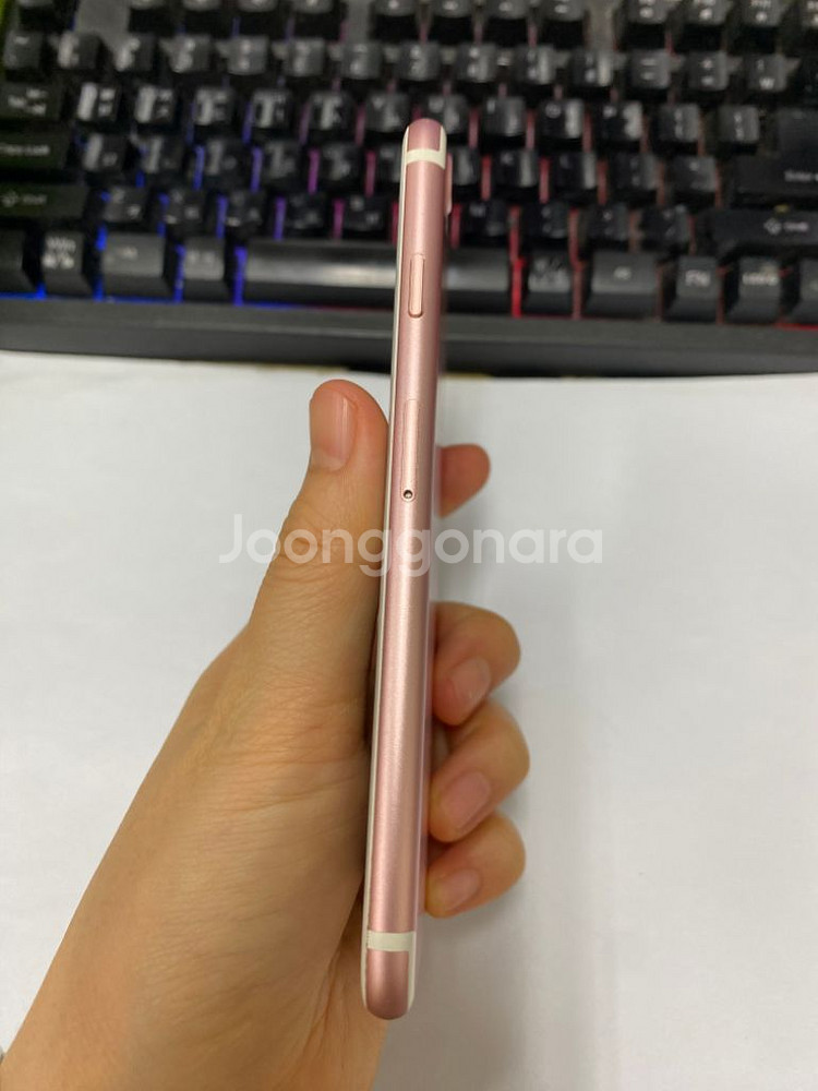 아이폰7 로즈골드 SS급 32GB 무잔상 레트로 인스타--5