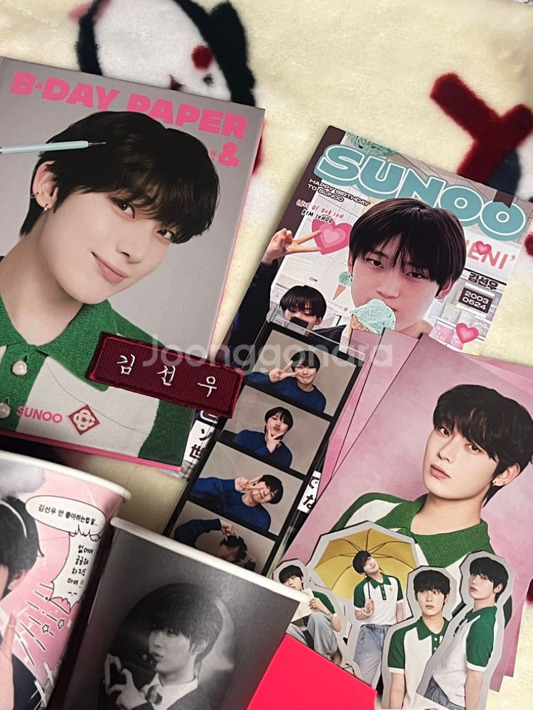 엔하이픈 선우 일괄 양도 생카 컵 키링 특전 위버스 공--2