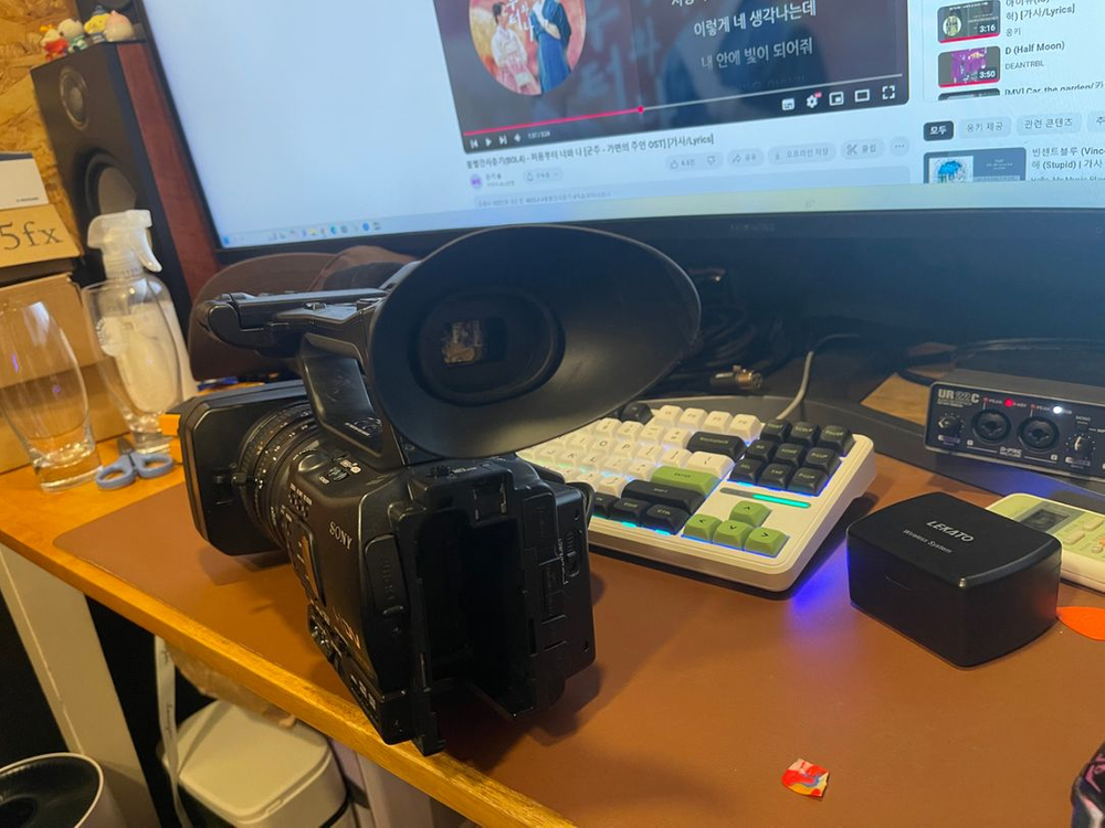 Sony hvr-z7n 카메라 캠코더 이미지