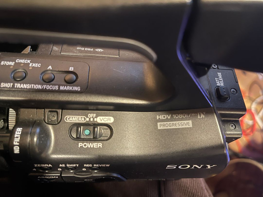 Sony hvr-z7n 카메라 캠코더 이미지