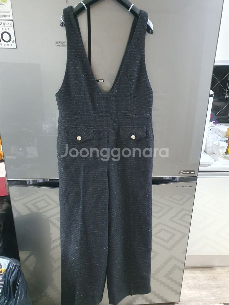 js뉴욕 트위드 점프슈트 66사이즈--1