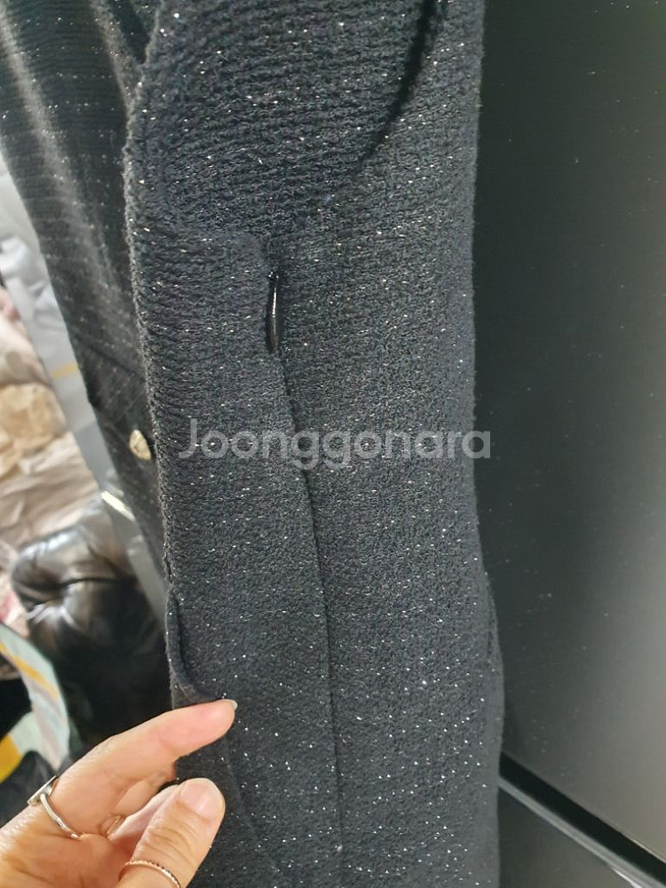 js뉴욕 트위드 점프슈트 66사이즈--4