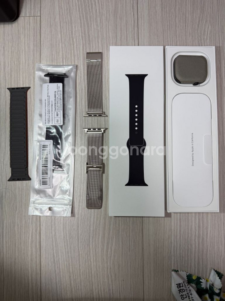 애플워치 10 GPS+Cellular 티타늄 46mm--3