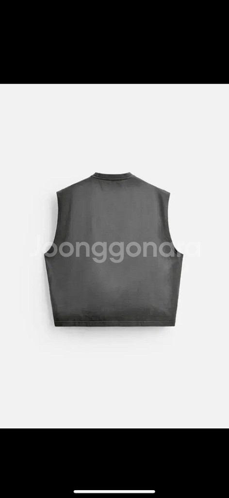 자라 워시드 탱크탑 나시 티셔츠--4