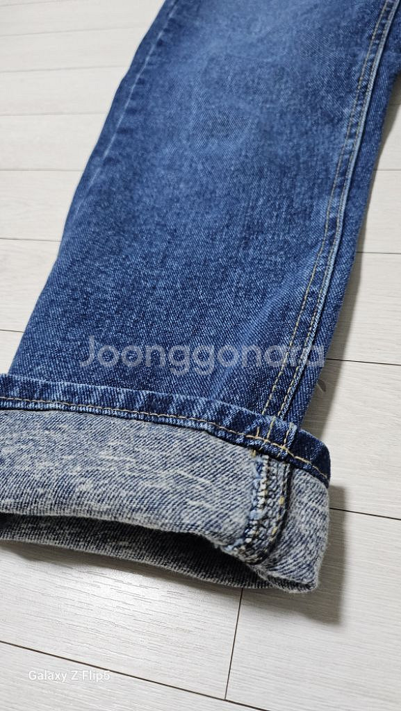 [S]여성-약기모 배기청바지--2