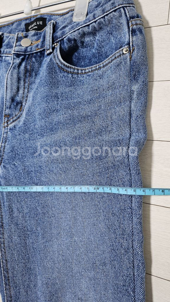 [S]여성-약기모 일자청바지(연청)--4