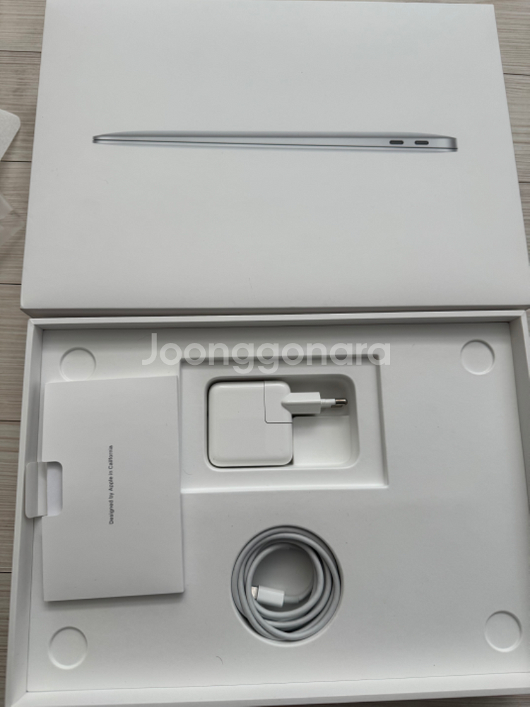 맥북에어 m1 256/16gb 애플케어11월 풀박 급매--1