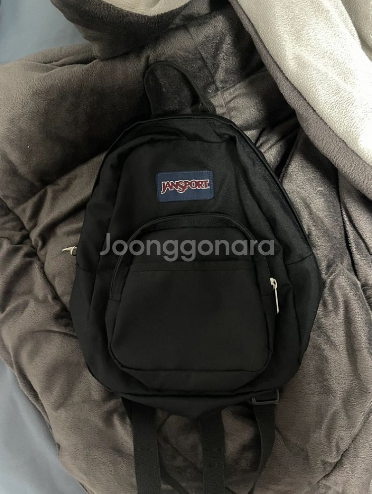 잔스포츠 미니 백팩 블랙--0