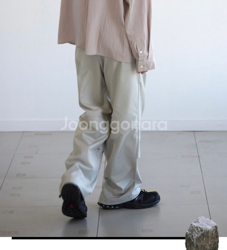 해칭룸 Layer Pants V2 Light Grey--2