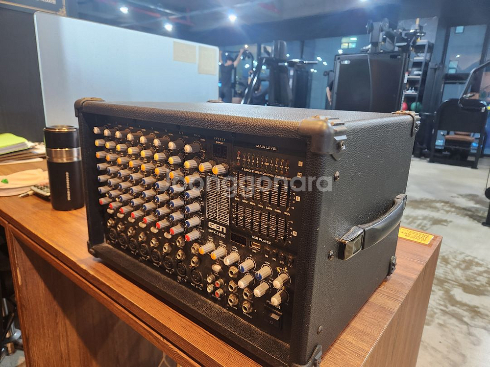 GEN MPX 1200 엠프 USB 이페터 내장--1