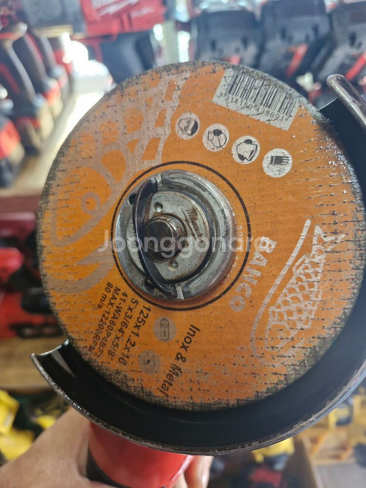 밀워키충전그라인더 M18 FSAG125X.5인치 최상급--9